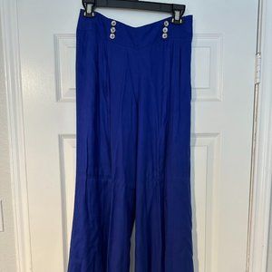 Flowy High-waist Dress Pants